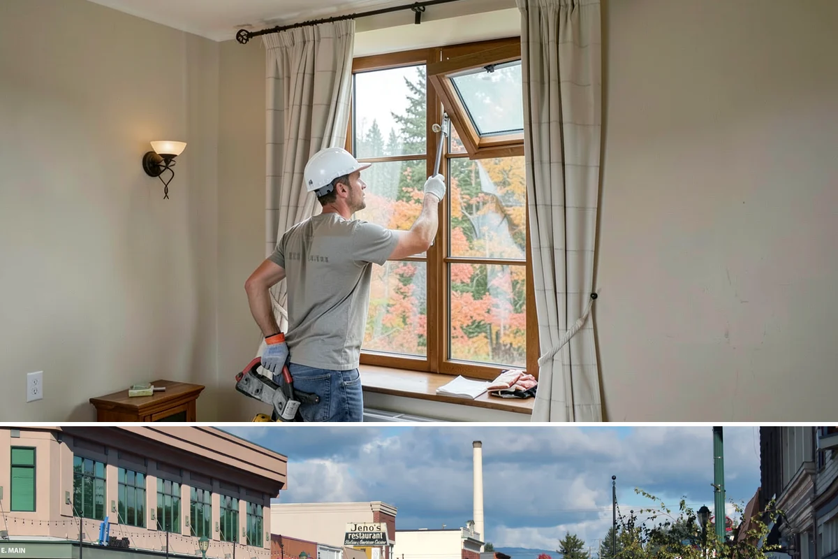 Linear Fireplace Installation in Monroe, Snohomish County, WA - Installing a linear fireplace in early fall lets you enjoy its warmth and ambiance throughout the gray winter months.
