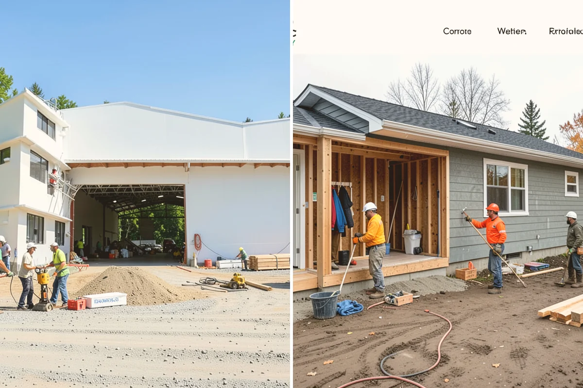 Linear Fireplace Installation in Mount Vernon, Skagit County, WA - Frame the wall opening for the linear unit