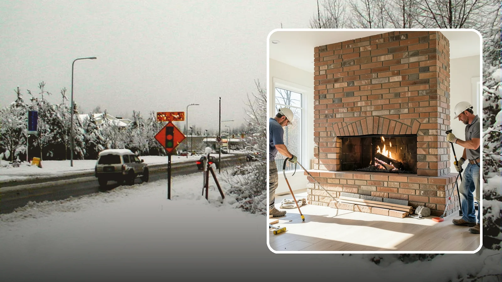 Linear Fireplace Installation in Newcastle, King County, WA - Sleek, wide-format linear fireplaces that deliver modern ambiance and clean flame lines.