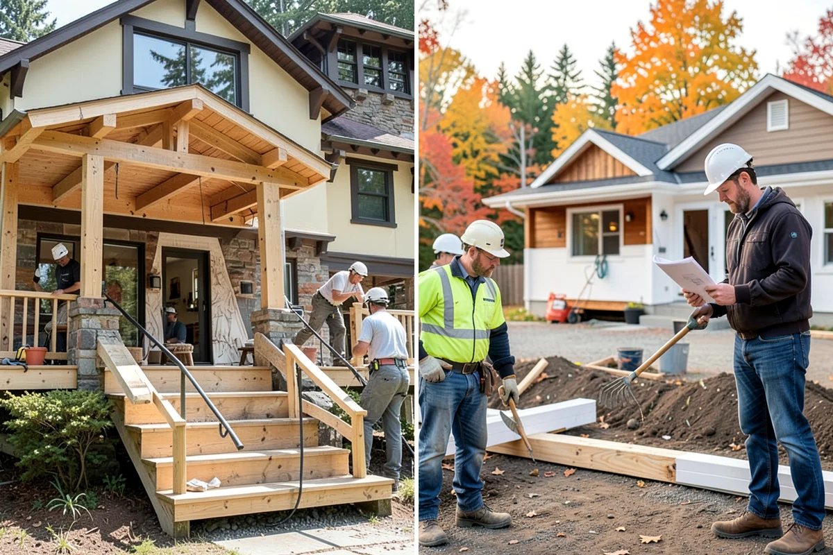Linear Fireplace Installation in Normandy Park, King County, WA - Frame the wall opening for the linear unit
