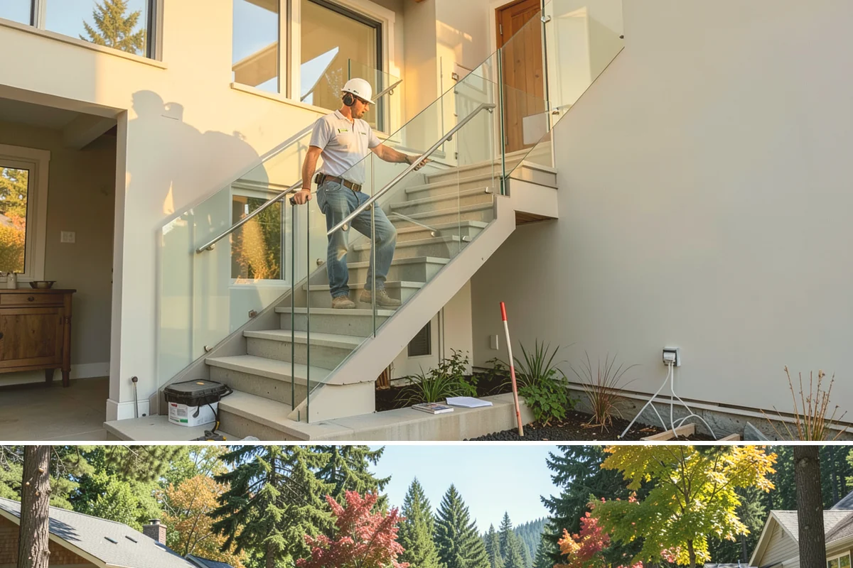 Linear Fireplace Installation in Orting, Pierce County, WA - Installing a linear fireplace in early fall lets you enjoy its warmth and ambiance throughout the gray winter months.