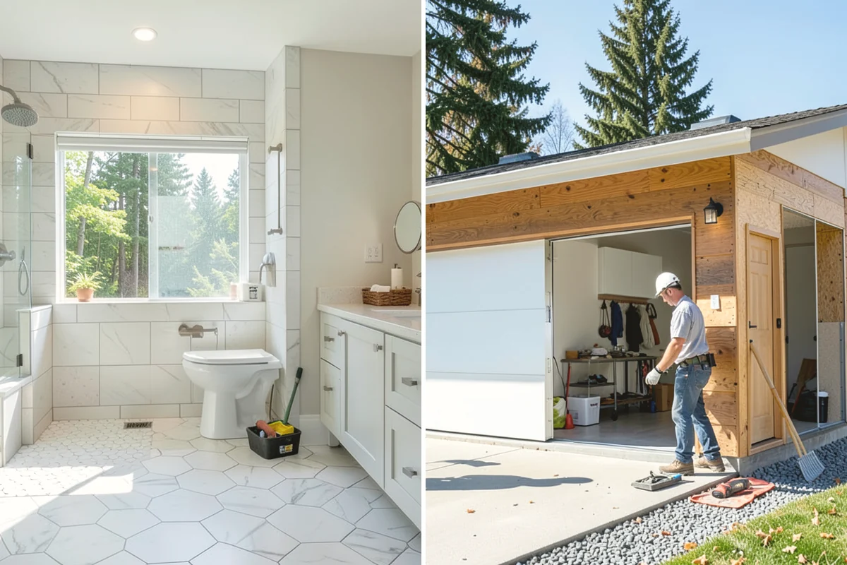 Linear Fireplace Installation in Steilacoom, Pierce County, WA - Frame the wall opening for the linear unit