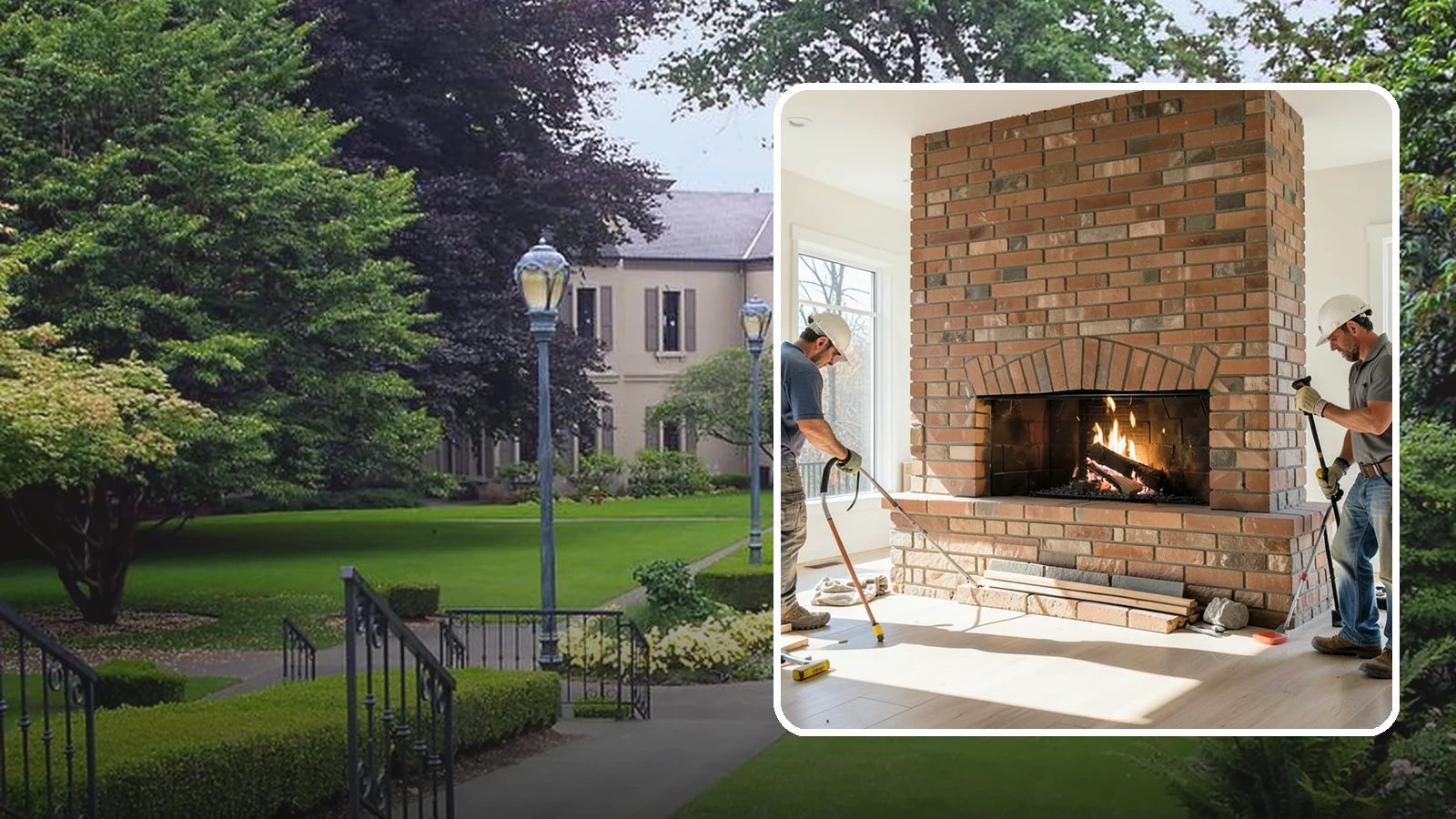 Linear Fireplace Installation in Woodinville, King County, WA - Sleek, wide-format linear fireplaces that deliver modern ambiance and clean flame lines.