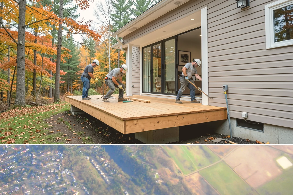 Linen Closet Construction in Algona, King County, WA - Interior linen closet work suits any season and is a smart addition to a rainy-day PNW project schedule.