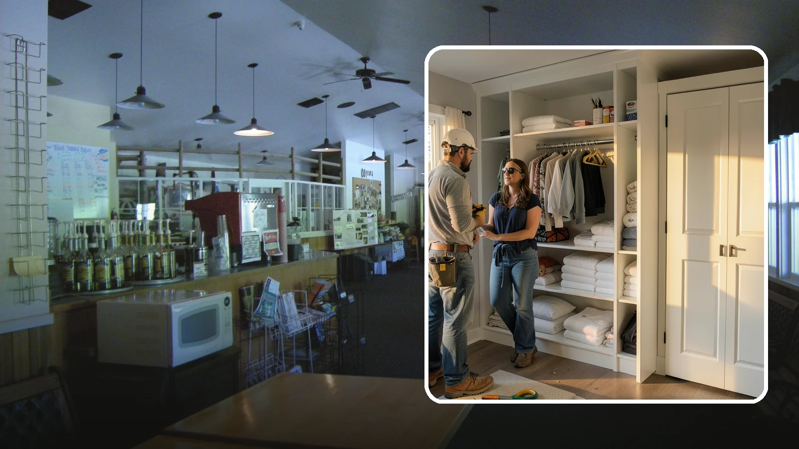 Linen Closet Construction in Black Diamond, King County, WA - We build well-organized linen closets with adjustable shelving sized for towels, bedding, and household supplies.