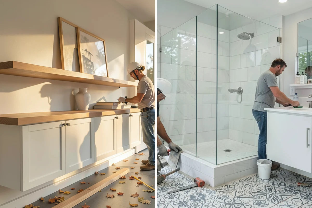 Linen Closet Construction in Coupeville, Island County, WA - Determine the closet location, size, and storage requirements