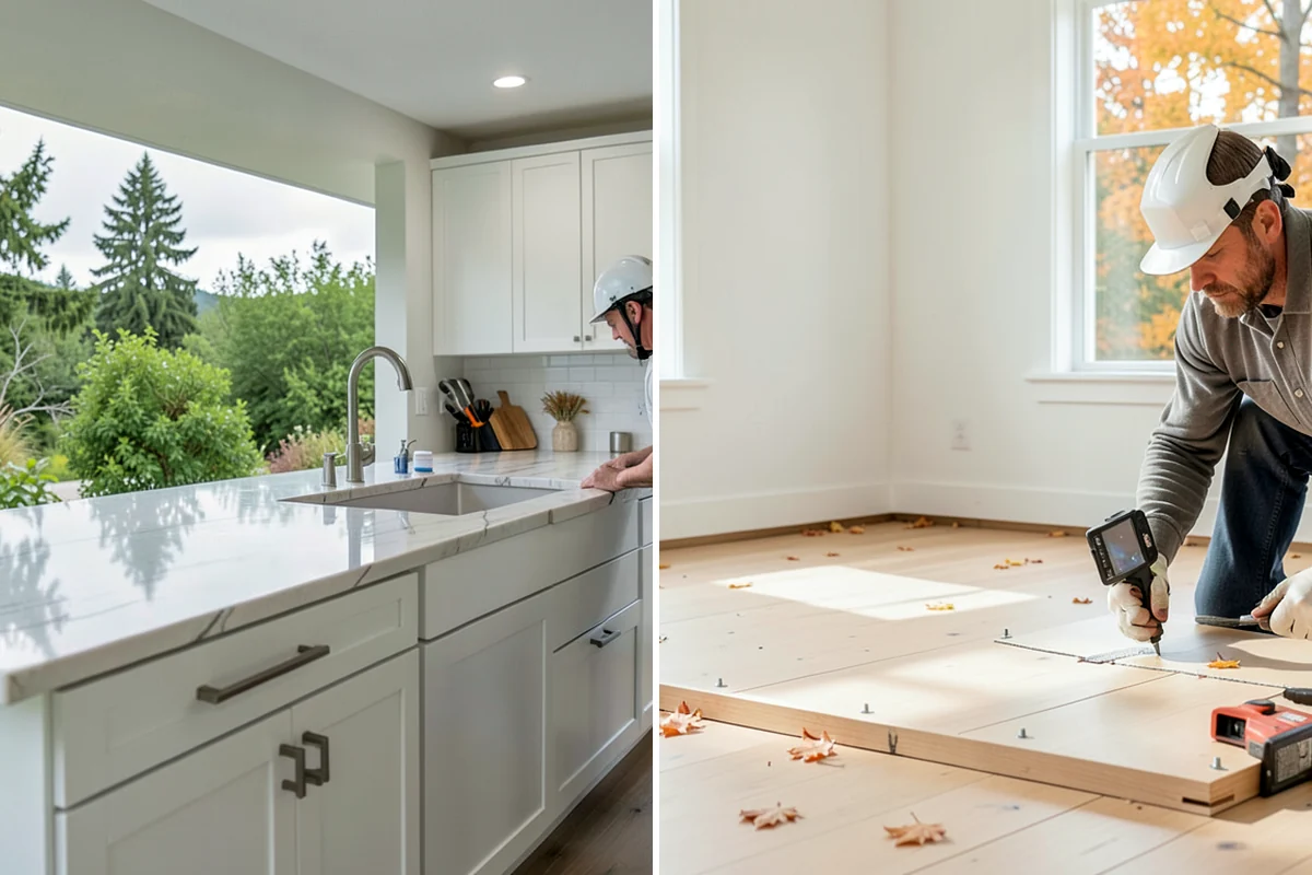 Linen Closet Construction in Enumclaw, King County, WA - Determine the closet location, size, and storage requirements