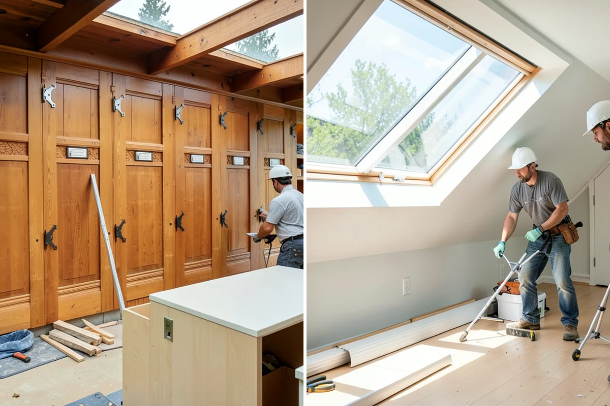 Linen Closet Construction in Puyallup, Pierce County, WA - Determine the closet location, size, and storage requirements