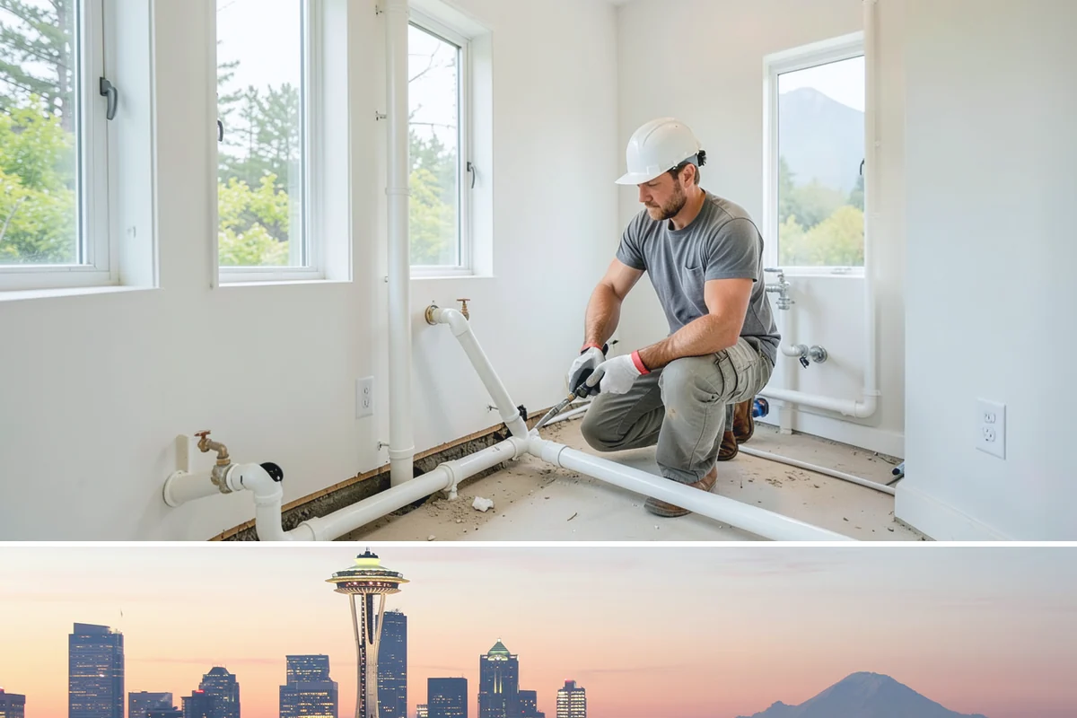 Linen Closet Construction in Seattle, King County, WA - Interior linen closet work suits any season and is a smart addition to a rainy-day PNW project schedule.