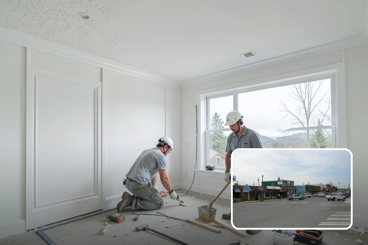 Linen Closet Construction in Stanwood, Snohomish County, WA - Organized, dedicated space for linens and supplies
