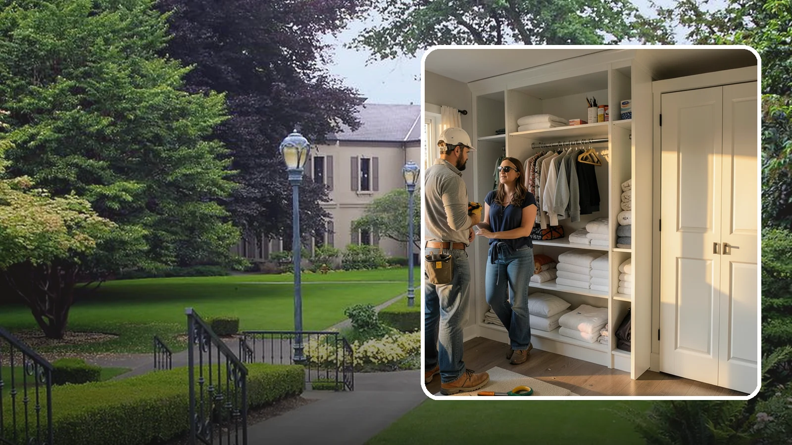 Linen Closet Construction in Woodinville, King County, WA - We build well-organized linen closets with adjustable shelving sized for towels, bedding, and household supplies.