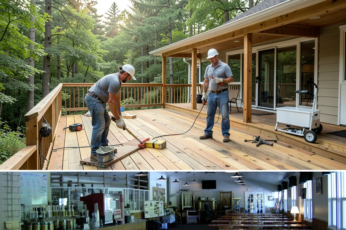 Living Room Flooring Installation in Black Diamond, King County, WA - Living room flooring can be installed throughout the year to suit your remodeling schedule.