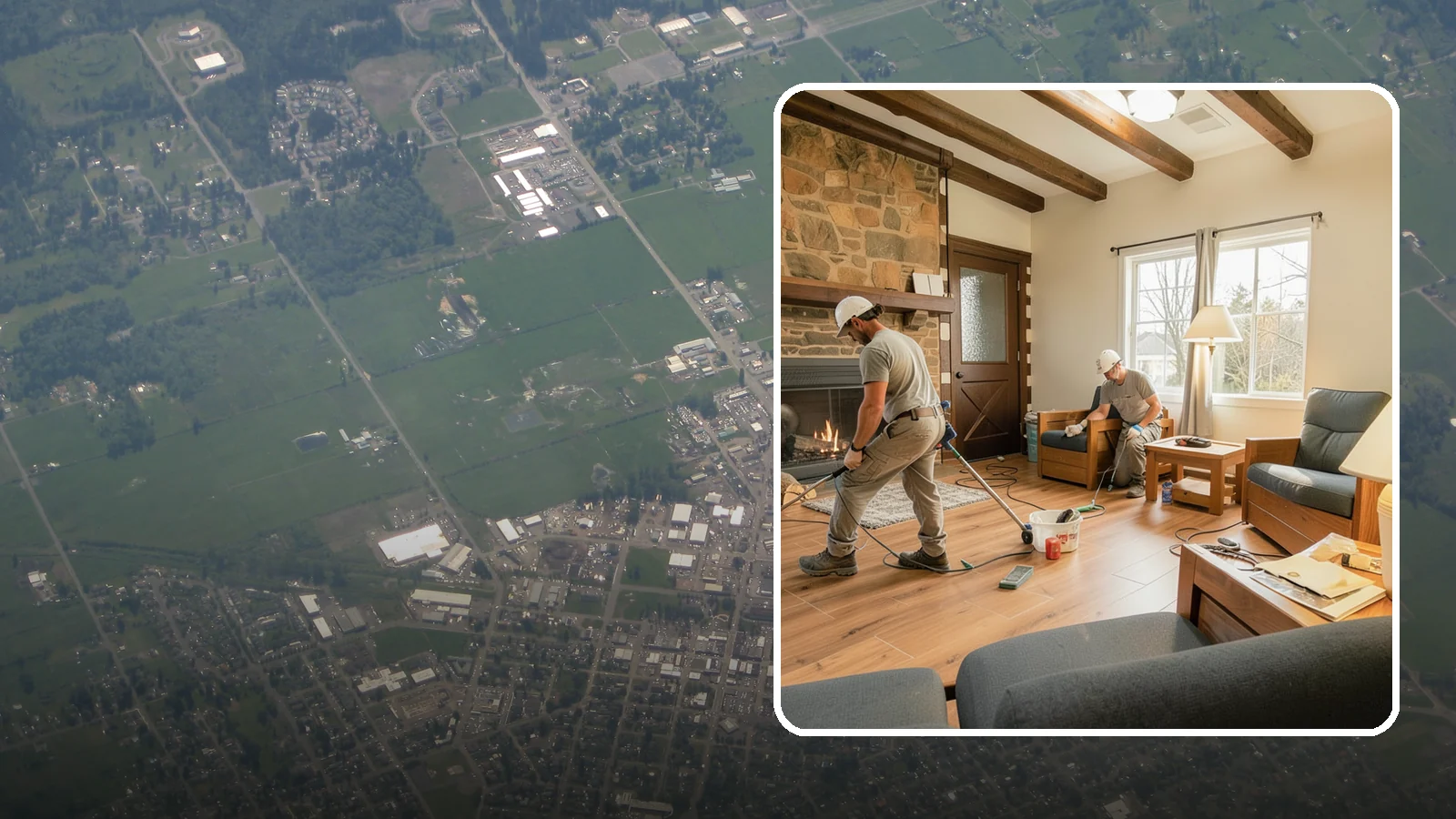 Living Room Flooring Installation in Enumclaw, King County, WA - Living room flooring installation that balances everyday durability with the style that sets your home's tone.