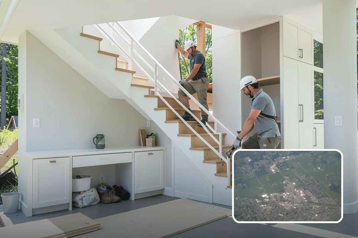 Living Room Flooring Installation in Enumclaw, King County, WA - Handsome finishes that impress guests