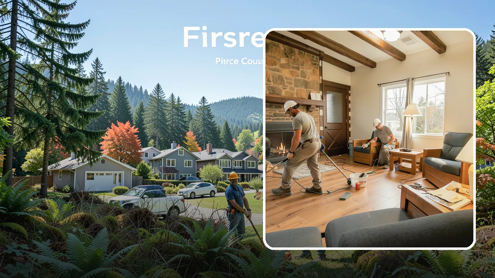 Living Room Flooring Installation in Fircrest, Pierce County, WA - Living room flooring installation that balances everyday durability with the style that sets your home's tone.