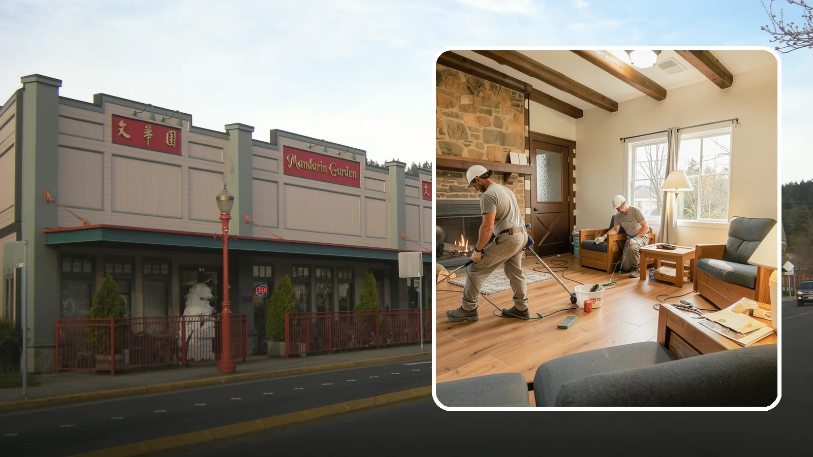 Living Room Flooring Installation in Issaquah, King County, WA - Living room flooring installation that balances everyday durability with the style that sets your home's tone.