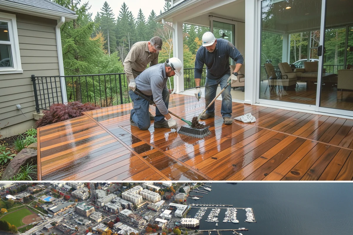 Living Room Flooring Installation in Kirkland, King County, WA - Living room flooring can be installed throughout the year to suit your remodeling schedule.