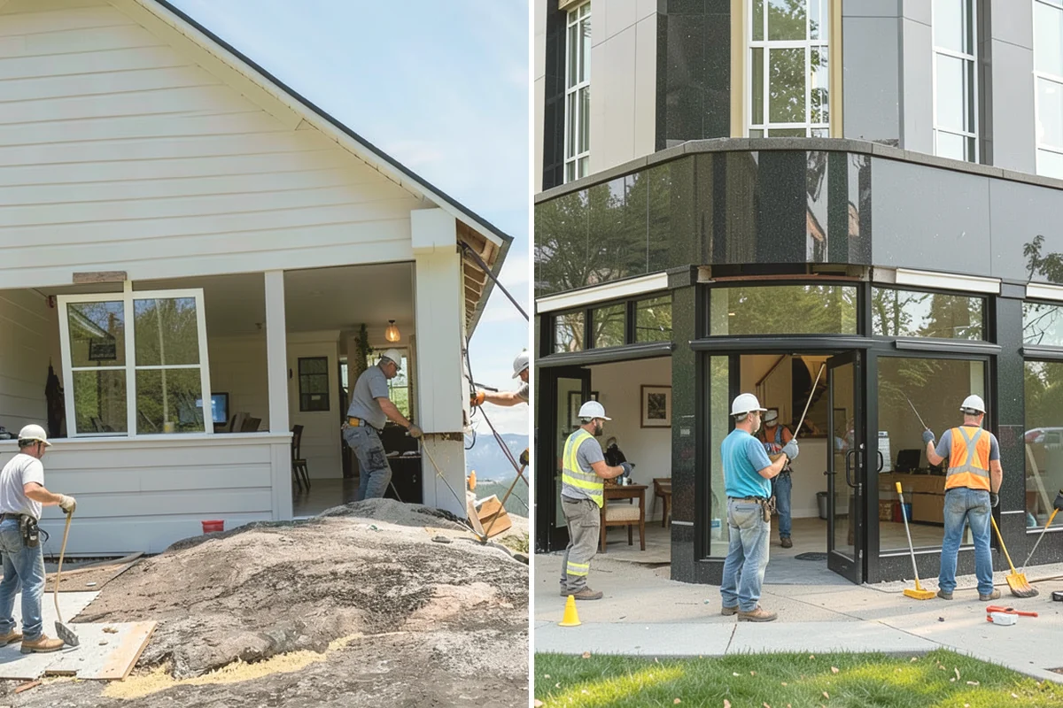 Living Room Flooring Installation in La Conner, Skagit County, WA - Plan layout for open sightlines