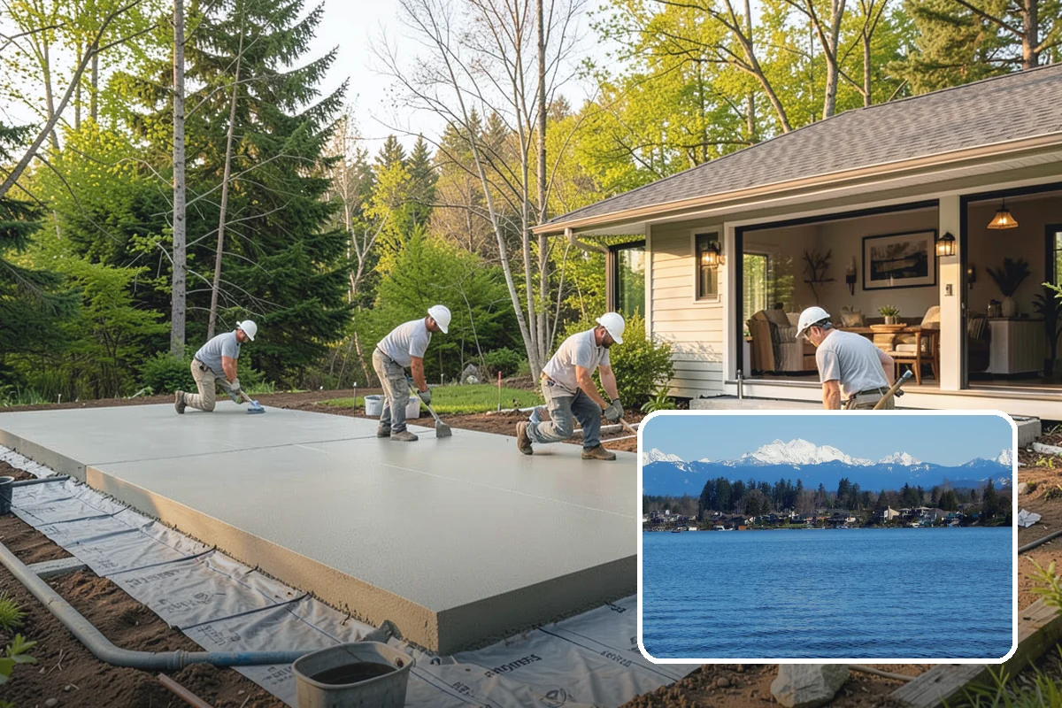 Living Room Flooring Installation in Lake Stevens, Snohomish County, WA - Handsome finishes that impress guests