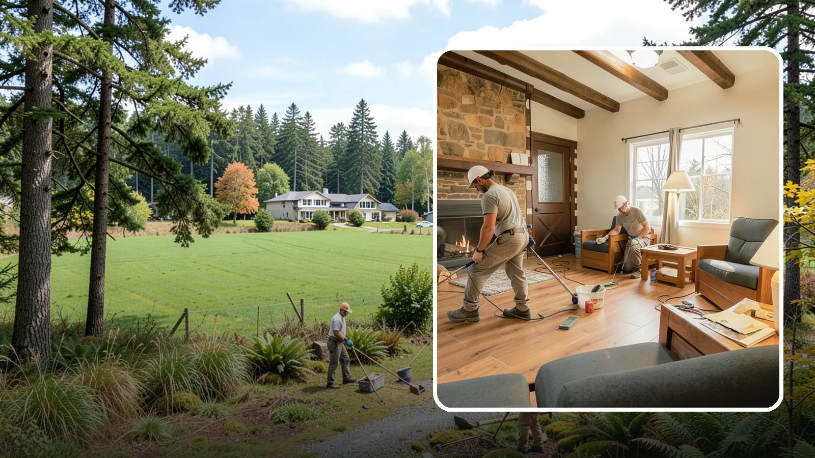 Living Room Flooring Installation in Lyman, Skagit County, WA - Living room flooring installation that balances everyday durability with the style that sets your home's tone.