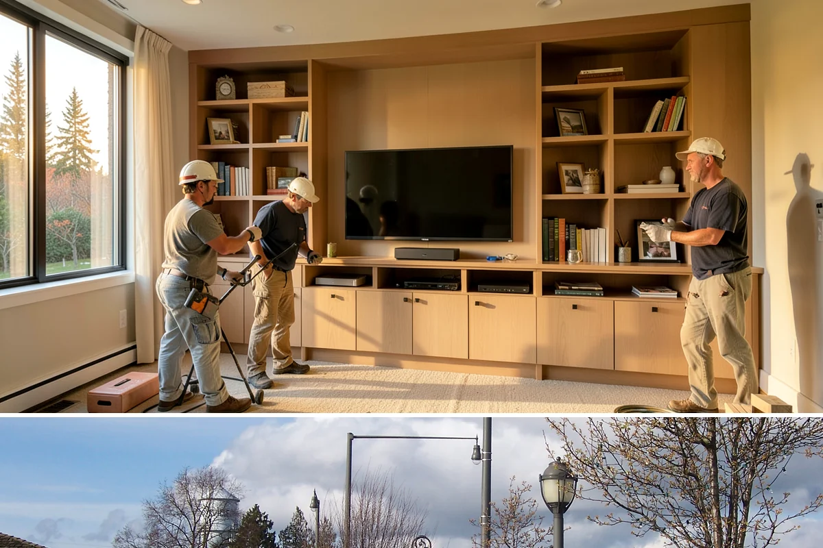 Living Room Flooring Installation in Marysville, Snohomish County, WA - Living room flooring can be installed throughout the year to suit your remodeling schedule.