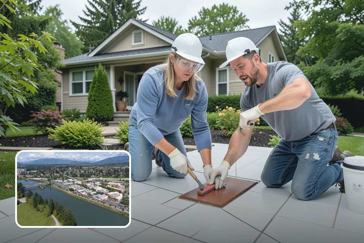 Living Room Flooring Installation in Mount Vernon, Skagit County, WA - Handsome finishes that impress guests