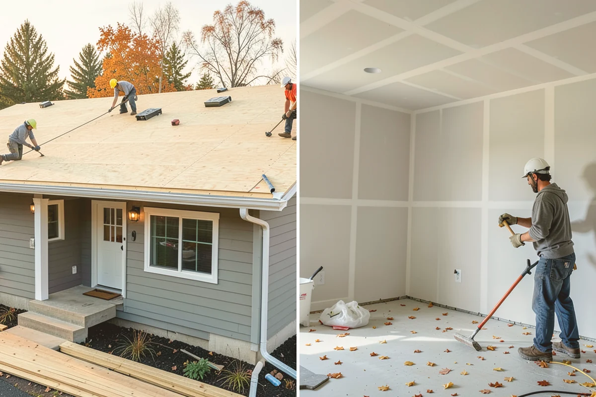 Living Room Flooring Installation in Mount Vernon, Skagit County, WA - Plan layout for open sightlines