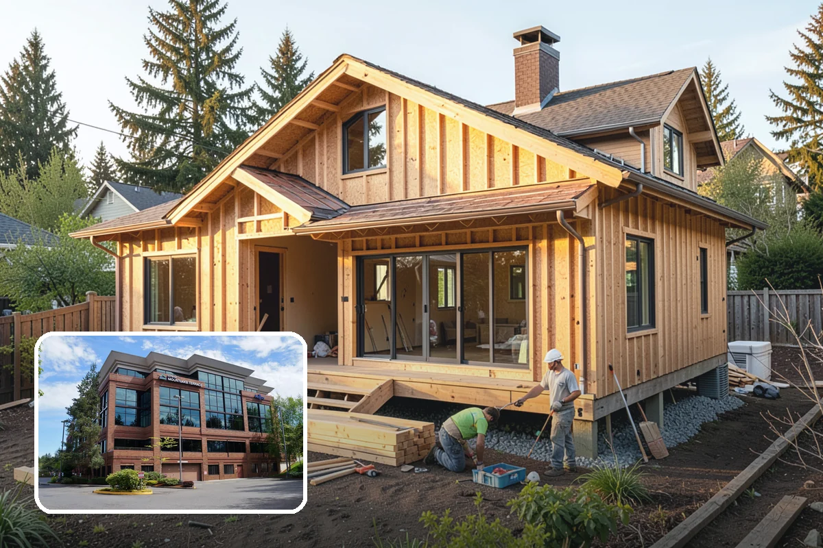 Living Room Flooring Installation in Mountlake Terrace, Snohomish County, WA - Handsome finishes that impress guests