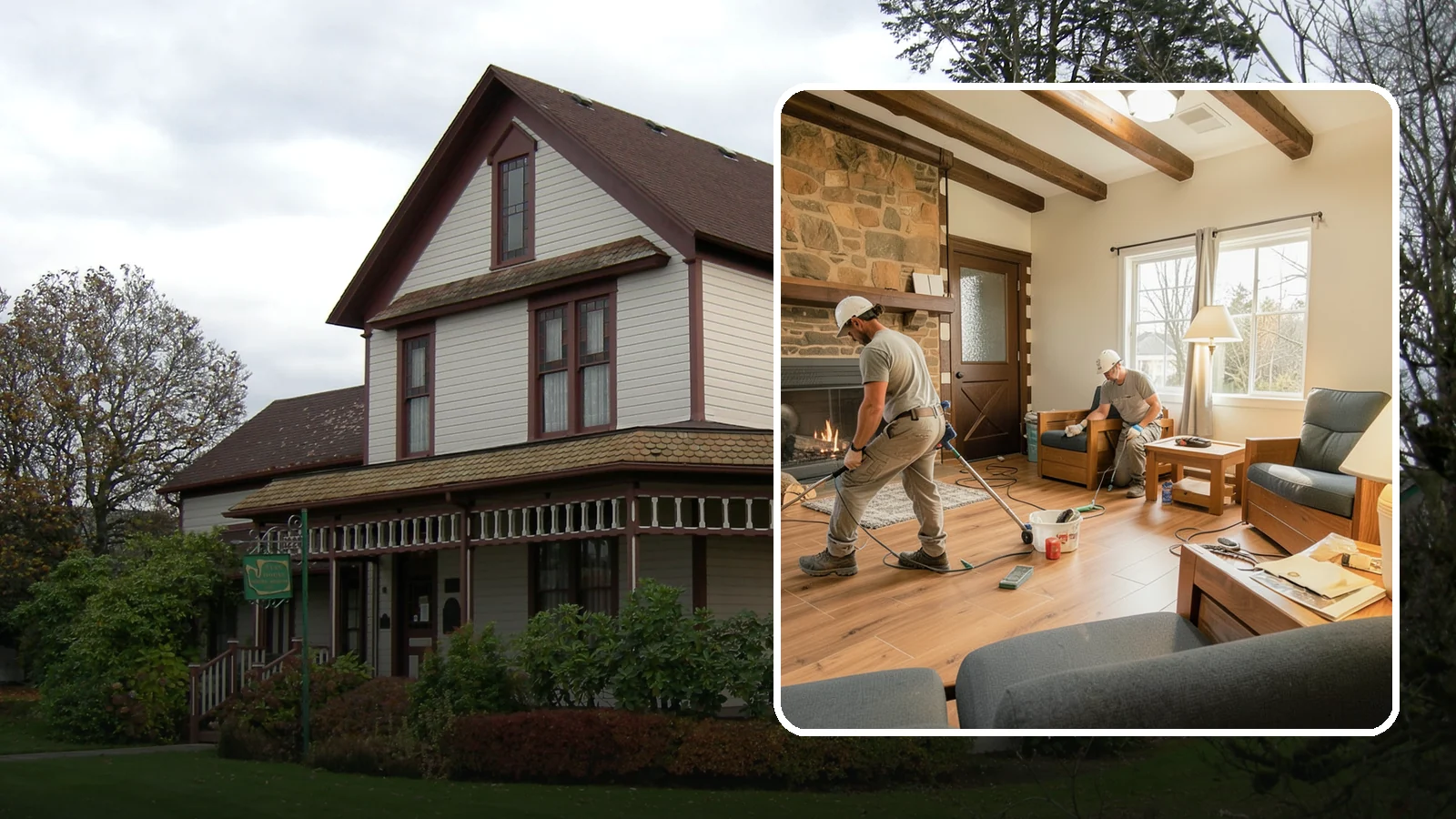 Living Room Flooring Installation in Sumner, Pierce County, WA - Living room flooring installation that balances everyday durability with the style that sets your home's tone.