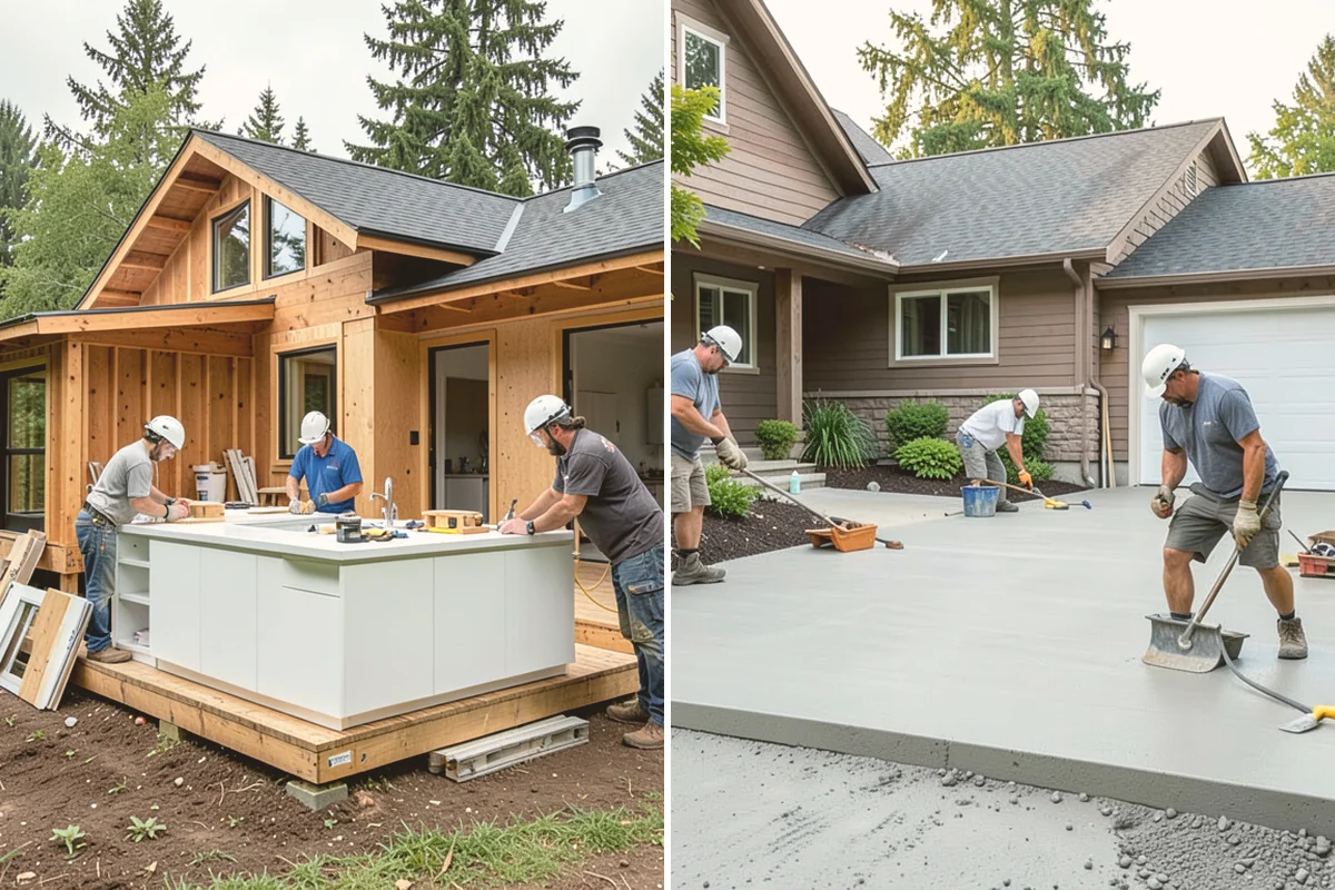 Load-Bearing Wall Removal in Bellevue, King County, WA - Engineer the beam and load path