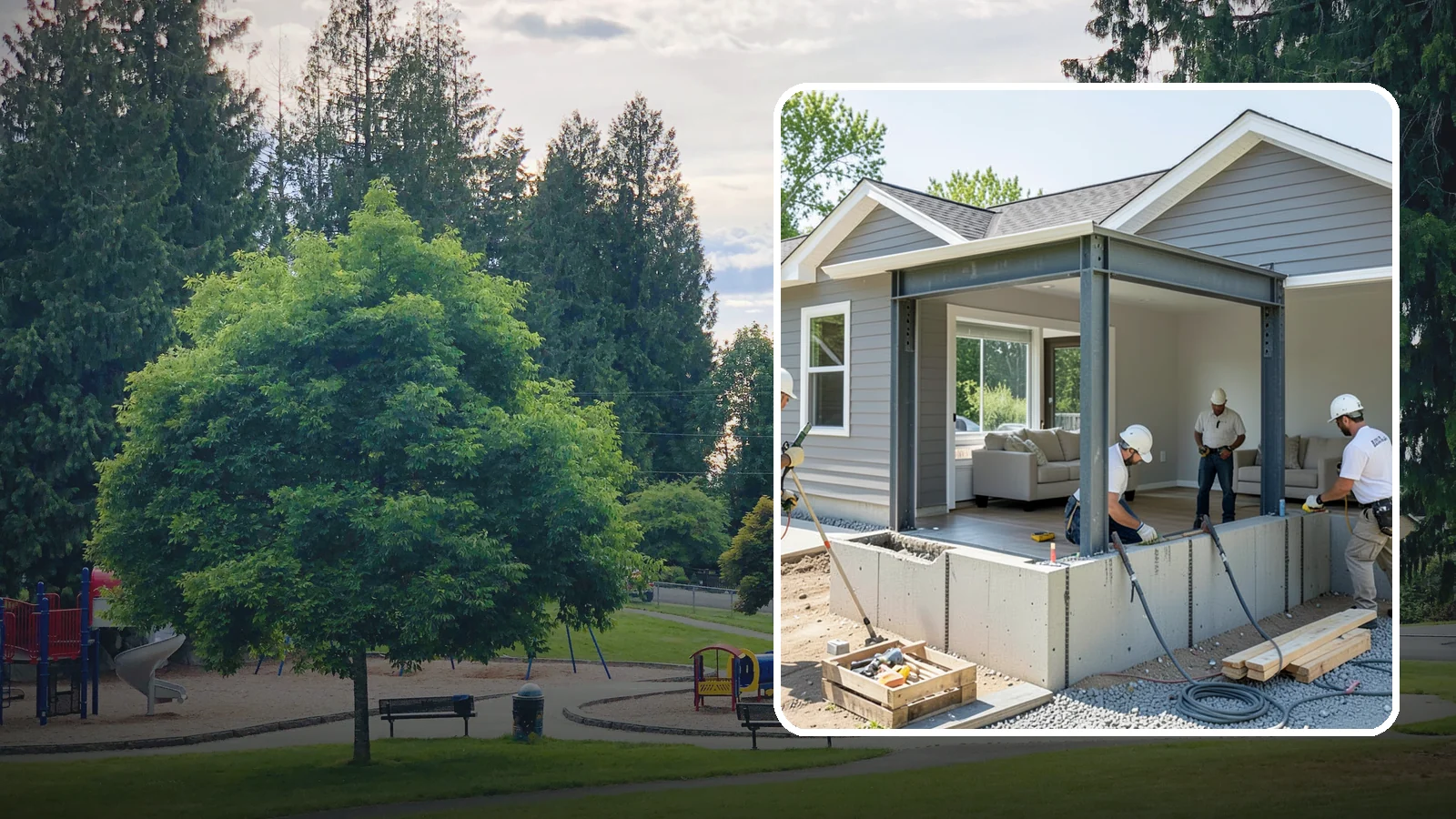 Load-Bearing Wall Removal in Bonney Lake, Pierce County, WA - Safely removing a structural wall with engineered beam support to open your home without compromising stability.