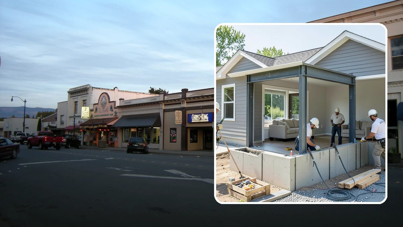 Load-Bearing Wall Removal in Burlington, Skagit County, WA - Safely removing a structural wall with engineered beam support to open your home without compromising stability.