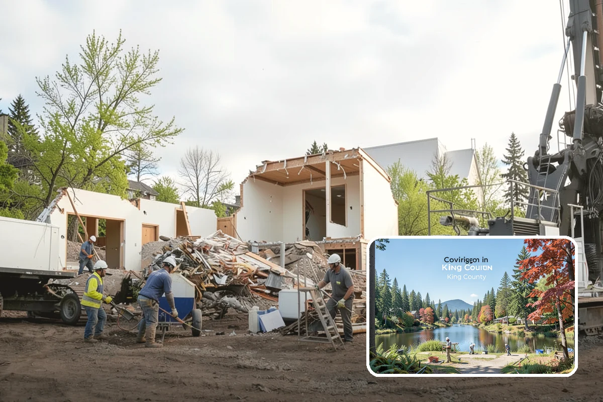 Load-Bearing Wall Removal in Covington, King County, WA - Opens large spans safely