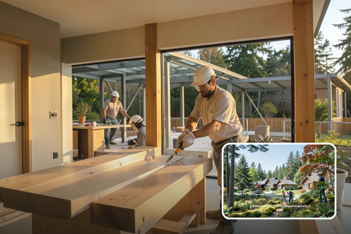 Load-Bearing Wall Removal in Edgewood, Pierce County, WA - Opens large spans safely