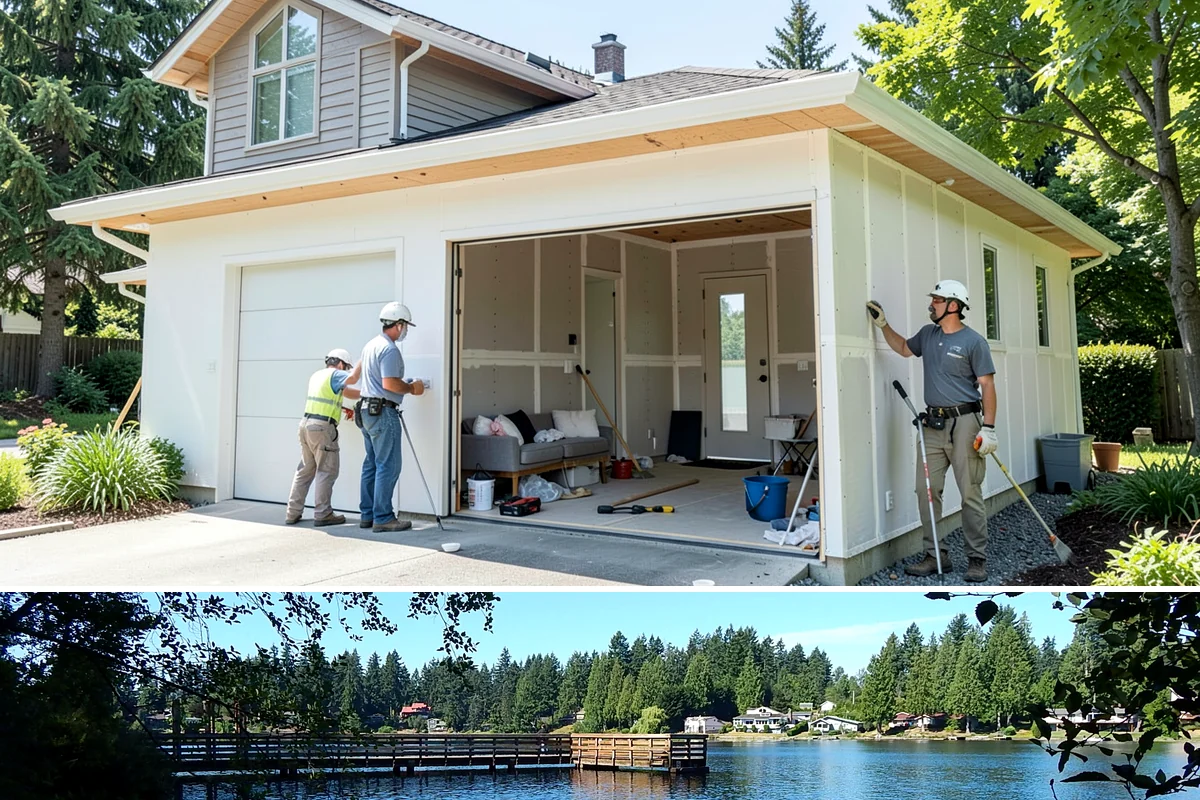 Load-Bearing Wall Removal in Federal Way, King County, WA - Structural removals proceed year-round indoors, with drier months easing the scheduling of engineering and inspection milestones.