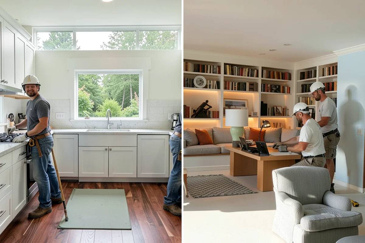 Load-Bearing Wall Removal in Fircrest, Pierce County, WA - Engineer the beam and load path
