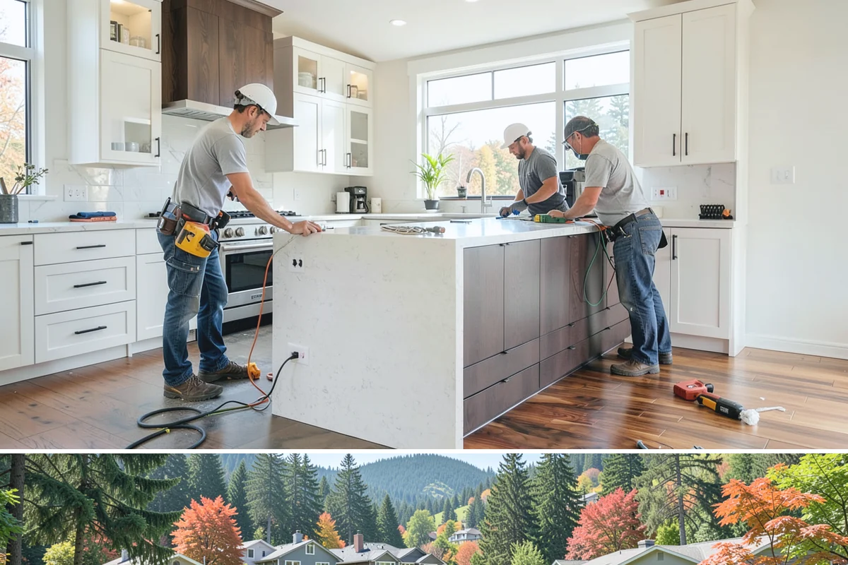 Load-Bearing Wall Removal in Fircrest, Pierce County, WA - Structural removals proceed year-round indoors, with drier months easing the scheduling of engineering and inspection milestones.