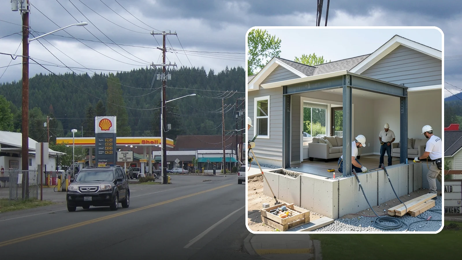 Load-Bearing Wall Removal in Granite Falls, Snohomish County, WA - Safely removing a structural wall with engineered beam support to open your home without compromising stability.