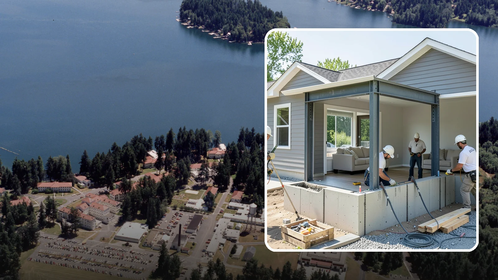 Load-Bearing Wall Removal in Lakewood, Pierce County, WA - Safely removing a structural wall with engineered beam support to open your home without compromising stability.