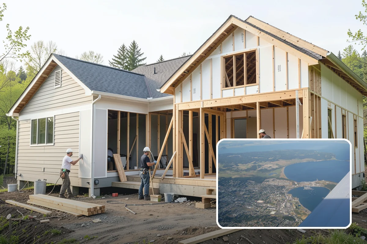 Load-Bearing Wall Removal in Oak Harbor, Island County, WA - Opens large spans safely