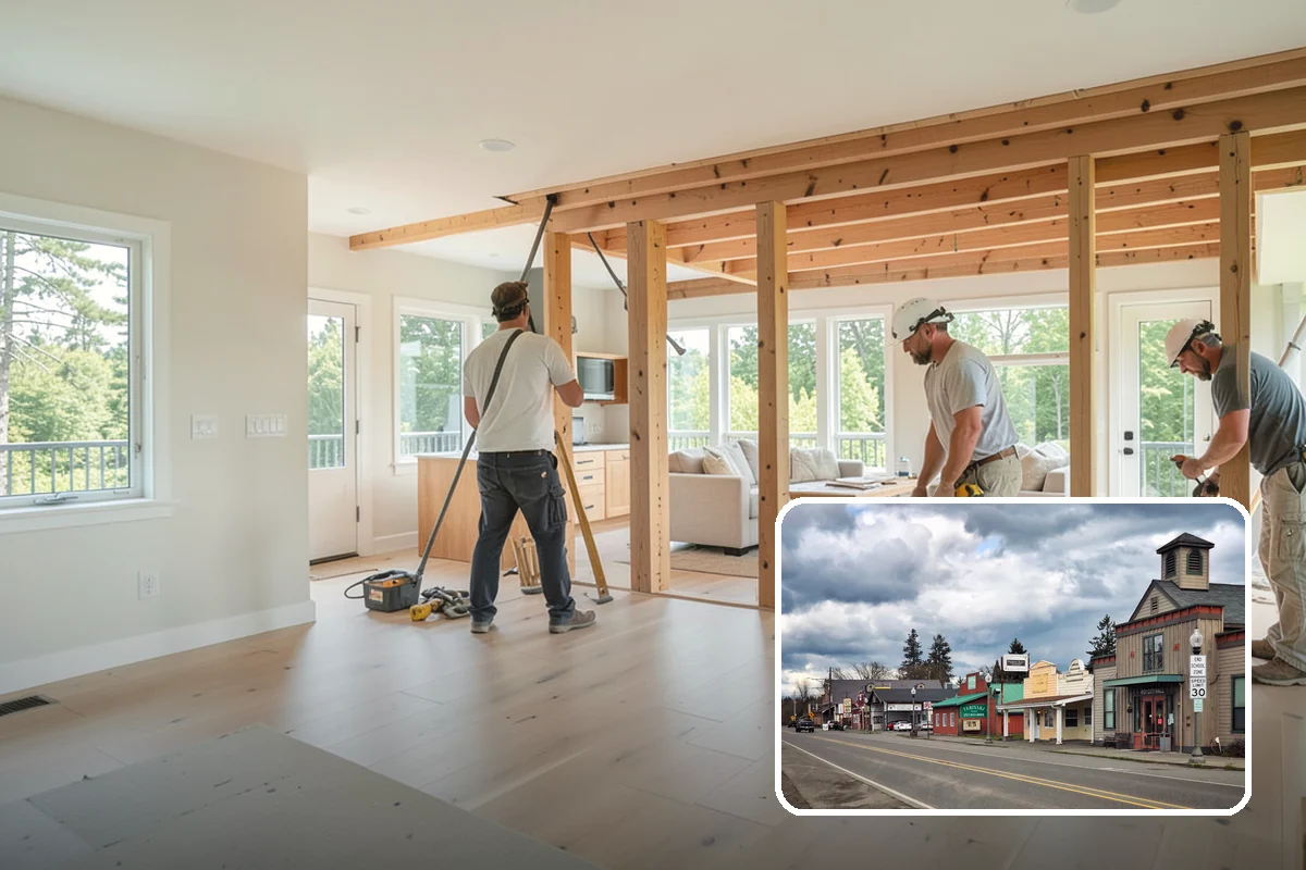 Load-Bearing Wall Removal in Roy, Pierce County, WA - Opens large spans safely