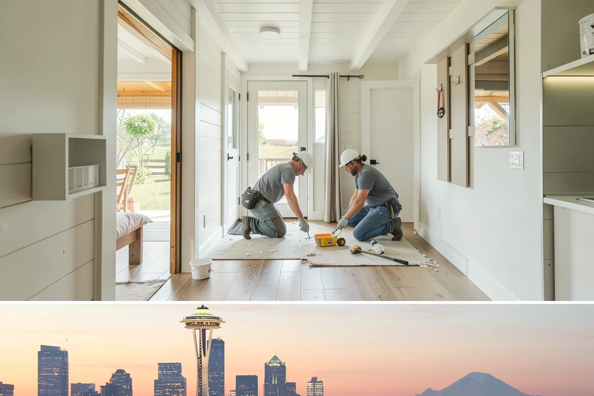 Load-Bearing Wall Removal in Seattle, King County, WA - Structural removals proceed year-round indoors, with drier months easing the scheduling of engineering and inspection milestones.