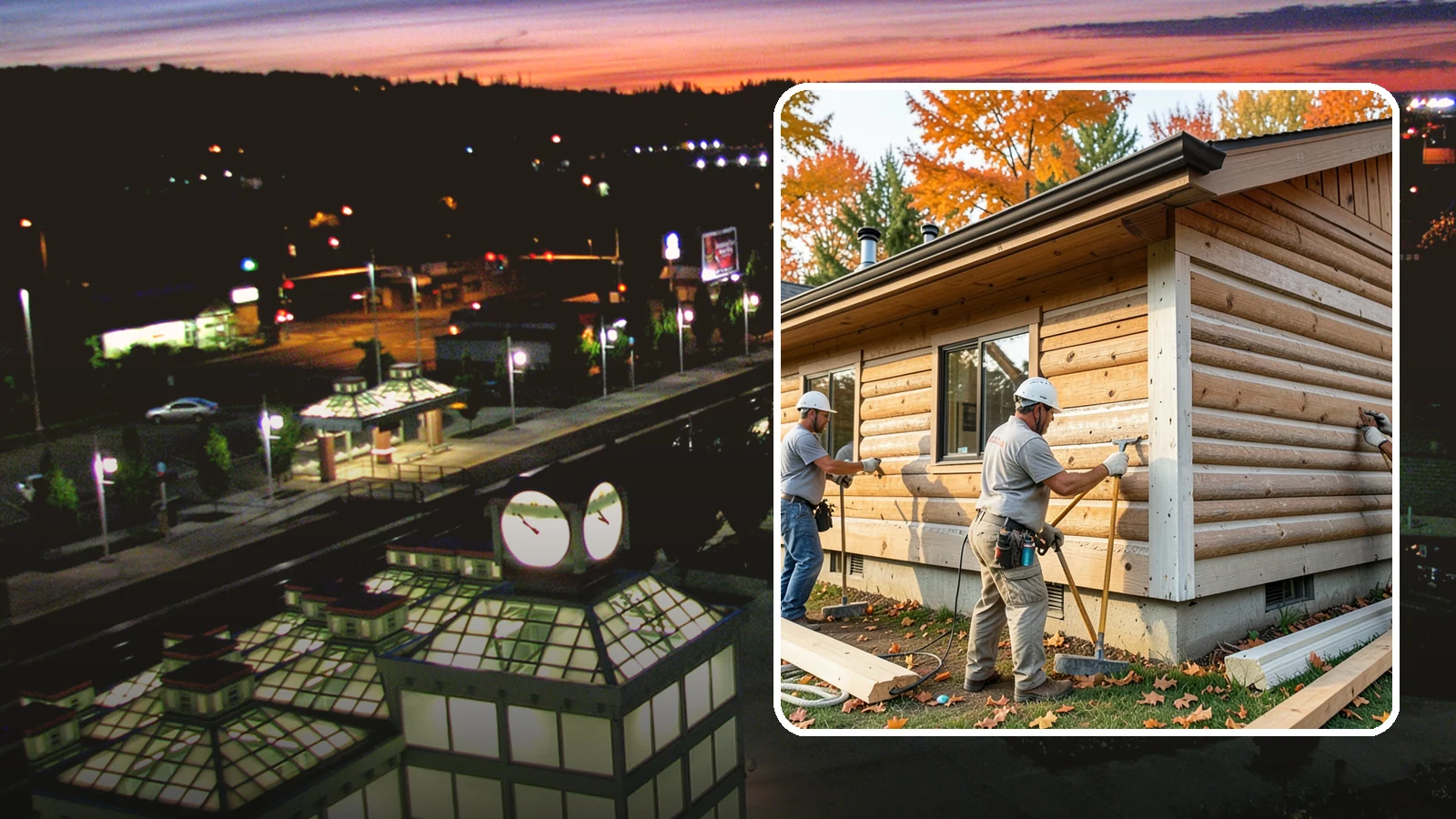 Log Siding Installation in Auburn, King County, WA - We install log siding that gives homes an authentic cabin appearance without full log construction.
