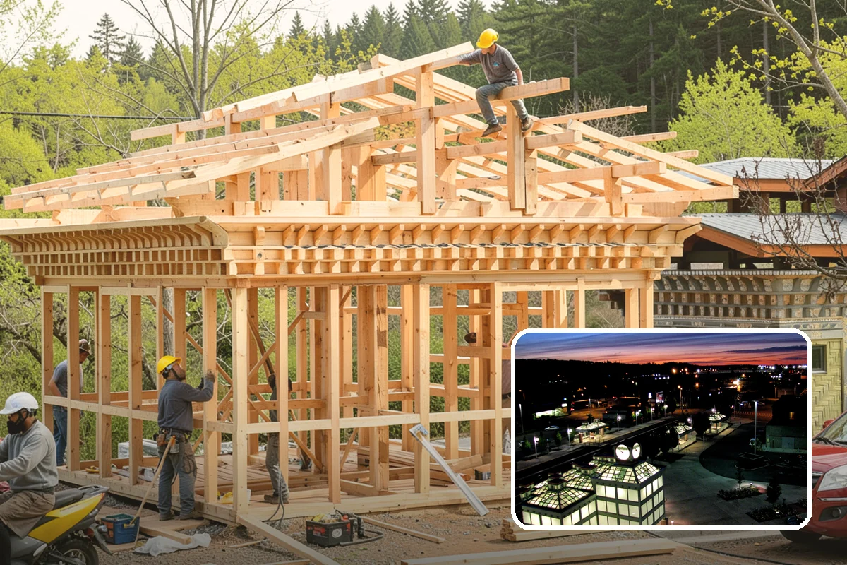 Log Siding Installation in Auburn, King County, WA - Authentic cabin look on a standard framed home