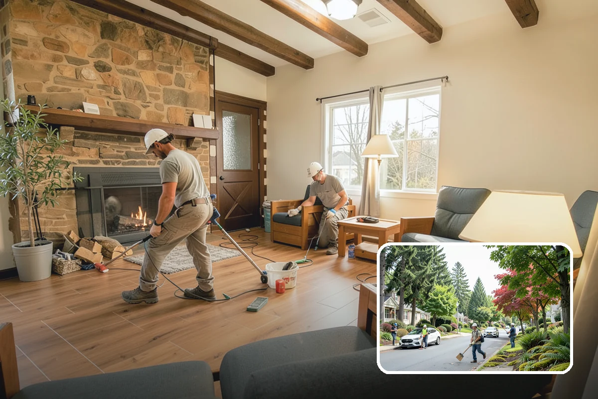 Log Siding Installation in Beaux Arts Village, King County, WA - Authentic cabin look on a standard framed home
