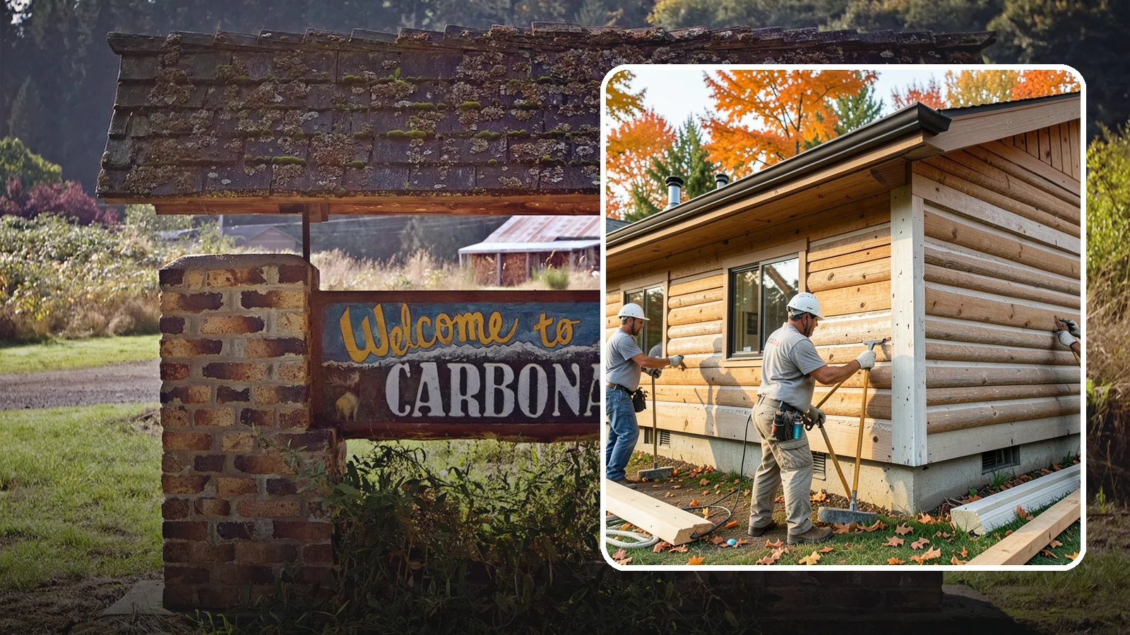 Log Siding Installation in Carbonado, Pierce County, WA - We install log siding that gives homes an authentic cabin appearance without full log construction.