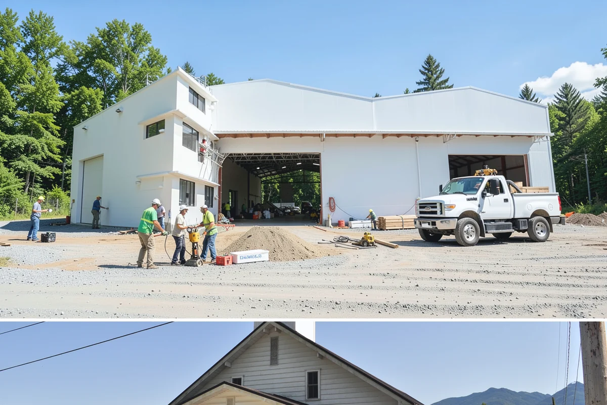 Log Siding Installation in Concrete, Skagit County, WA - Dry summer months allow stains and sealers to cure fully before the wet season sets in.