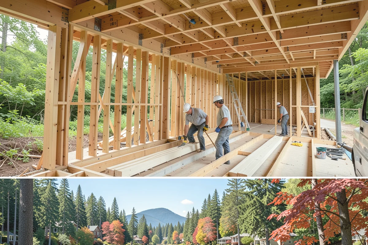 Log Siding Installation in Covington, King County, WA - Dry summer months allow stains and sealers to cure fully before the wet season sets in.