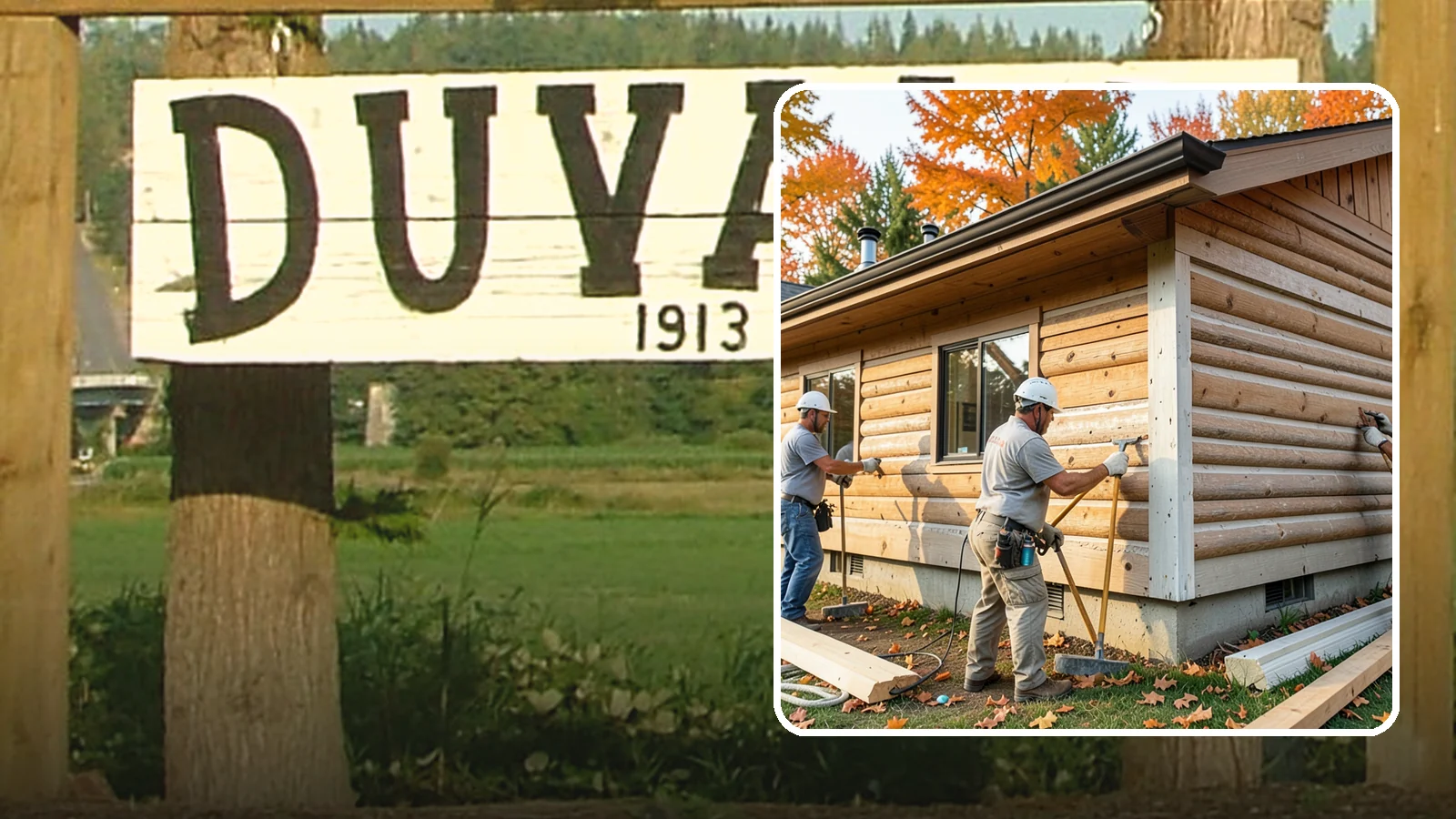 Log Siding Installation in Duvall, King County, WA - We install log siding that gives homes an authentic cabin appearance without full log construction.