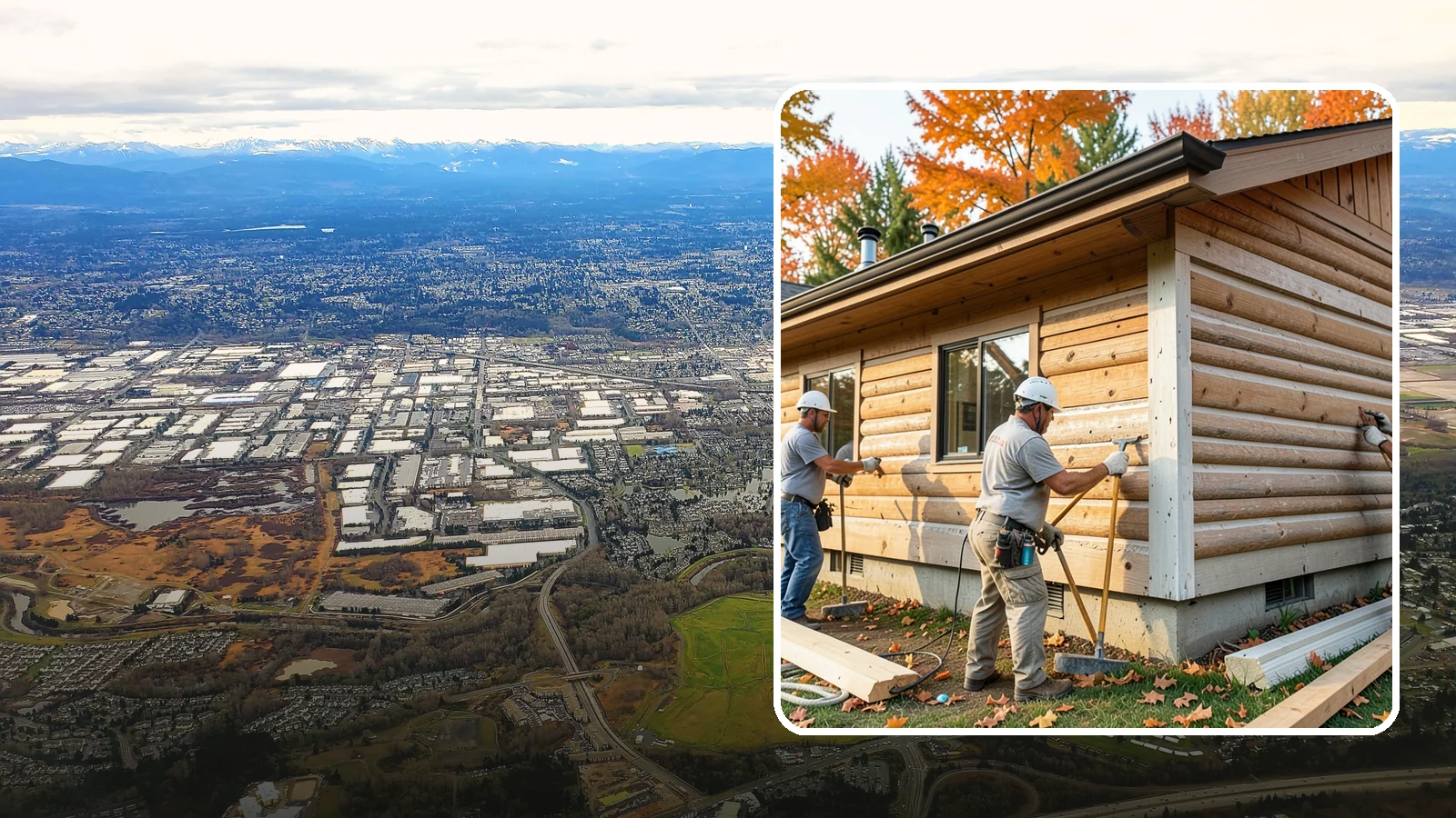 Log Siding Installation in Kent, King County, WA - We install log siding that gives homes an authentic cabin appearance without full log construction.